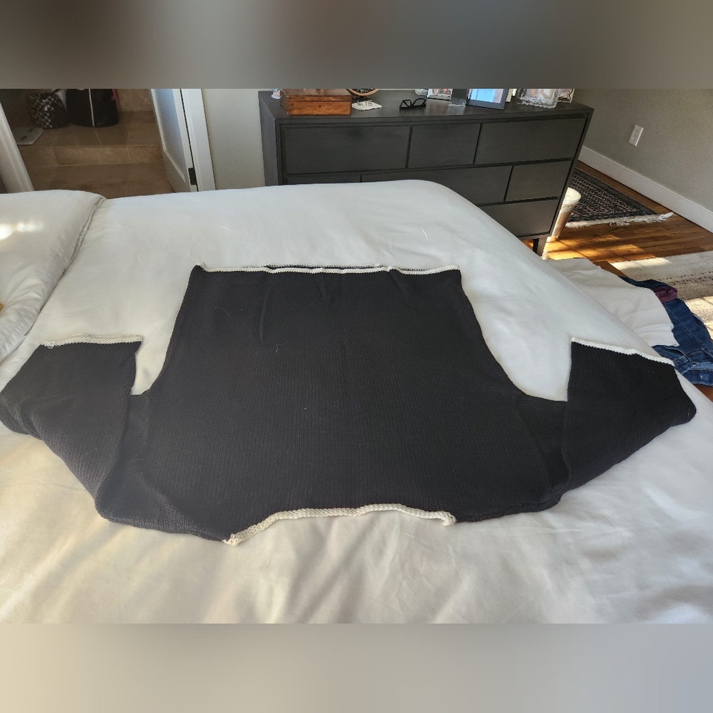 Jones New York Cotton Sweater - Picture 2 of 3
